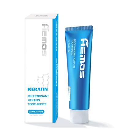 1-Pack World-First Recombinant Keratin Toothpaste 2-Minute Hemostatic Improves Mouth ulcers and gingivitis Removing Dental Plaque Toothpaste Gum Repair Whitening Toothpaste