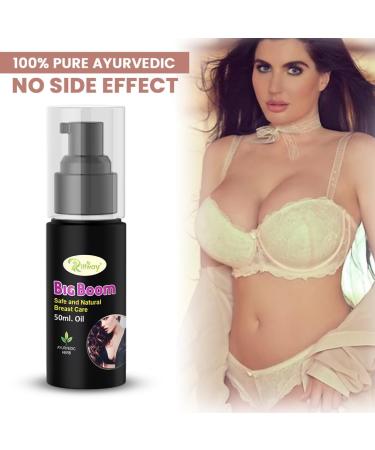 Riffway Big Boom Breast Spray Oil 50ml - Enlarge Women's Bust Size and Balance Muscles - Buy Online on GoSupps.com