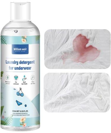Delicate Laundry Detergent Natural Lavender Scent Lingerie Wash Mild Laundry Detergent - 300ml Underwear Cleaning Liquid Blood Stain Remover for Lingerie Bath Towels Cashmere Pochy - Buy Online on GoSupps.com