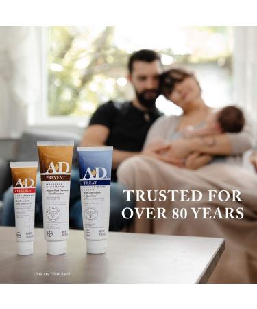 A+D Original Diaper Rash Ointment 4oz Tube (Pack of 4) - Baby Skin Protectant with Lanolin & Petrolatum for Preventing Diaper Rash - Buy Online on GoSupps.com