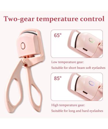 USB Rechargeable Heated Eyelash Curlers - Electric Eyelash Applicator Tool for Stunning Lashes - Buy Online on GoSupps.com