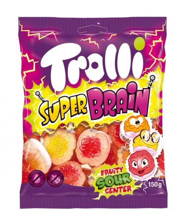 Horror-Shop Horror-Shop Super Brain Trolli Halloween Trick or Treat 150g