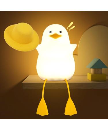 Duck Night Light - Rechargeable & Dimmable Lamp for Kids, Nursery and Bedroom - Touch Control, Portable Design - Ideal Gift for Girls and Boys - Buy Online on GoSupps.com