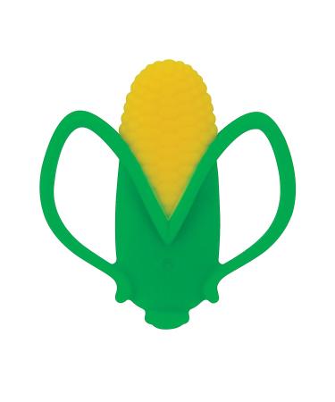 Nuby Veggie Teether for Teething Relief - BPA-Free Baby Teething Toy - 3+ Months - Corn Shape - Buy Online on GoSupps.com