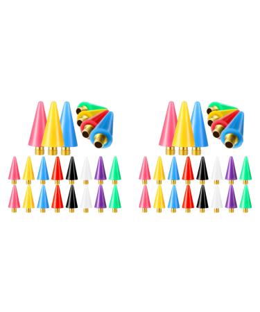 ATOZS 32 Pieces Nail Rhinestones Picker Replacement Head Tips for Nail Dotting Pen to Nail Gem Jewelry