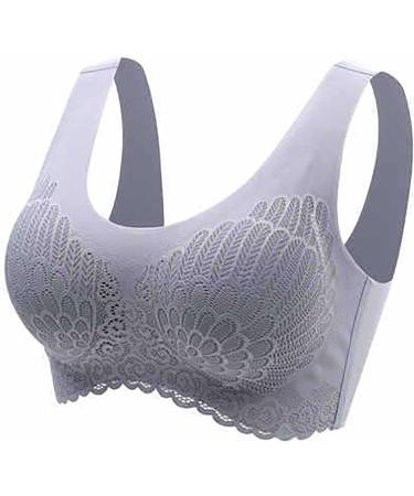 Shop Plus Size Wire Free Bras for Women - 3 Pack Sports Underwear | Super Push Black Vest - Buy Online on GoSupps.com