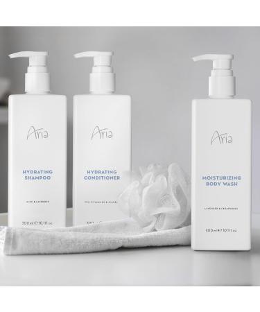 Aria Moisturizing Body Wash - Scented with Cedarwood Green Mandarin Lavender - Vegas Hotel Body Wash - 10 oz - Buy Online on GoSupps.com