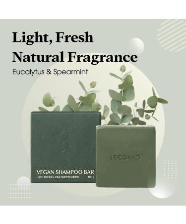 Buy Vegan Shampoo Bar - Natural Deep Clean for Dry Damaged Hair | Paraben & Sulfate Free | Korean Haircare - Buy Online on GoSupps.com