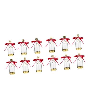 Alipis 12 Pcs Candy Box Bottle Containers Wedding Favor Red Candy Case Sugar Cases Banquet Personality