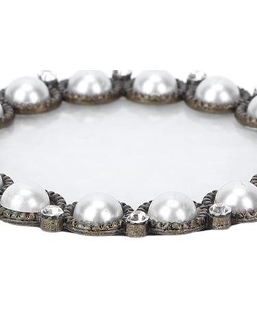 Nail Art Pallets & Displays - Golden Edge Nail Holder for Women | Copper & White Background | Perfect for Household Use - Buy Online on GoSupps.com