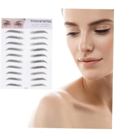 Beavorty 6 pcs 3d eyebrow stickers 4d hair- like eyebrows eyebrow tattoo stickers Woman Man Makeup Tool - Buy Online on GoSupps.com