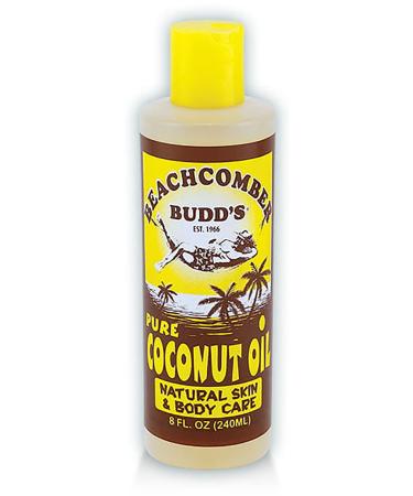 Beachcomber Budd's Pure Coconut Oil 8 oz. Scented 4 Bottles - Buy Online on GoSupps.com