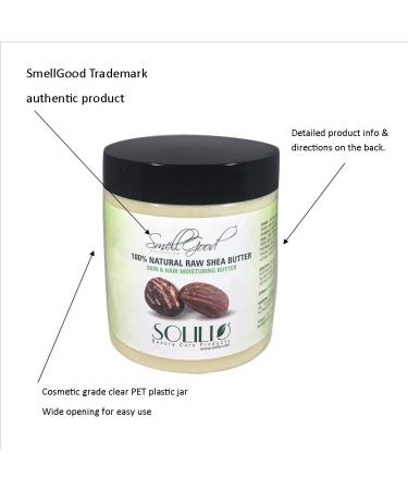 32oz African Ivory Shea Butter - Premium Moisturizing Cream by SOFT & CREAMY | International Shipping Available - Buy Online on GoSupps.com