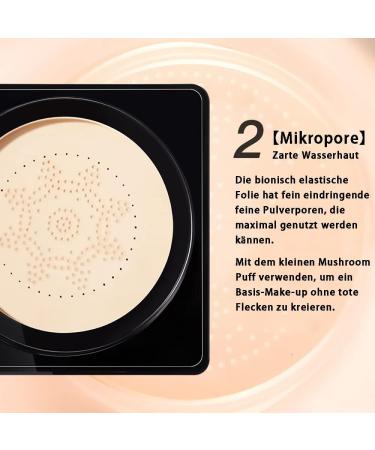 Mushroom Head Air Cushion Foundation BB cream CC cream liquid foundation concealer moisturizing makeup even skin tone - Buy Online on GoSupps.com