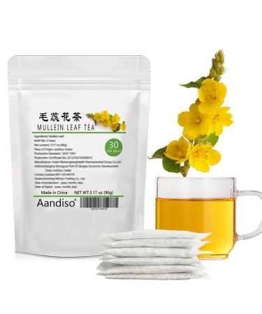 Mullein Leaf Tea Bags Mullein Tea Bags Mullein Leaf Herbal Tea 3.17oz/90g (3g 30 Tea Bags)