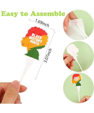 36 PCS Happy Juneteenth Day Cupcake Toppers Black History Month Cake Toppers Toothpicks African Independence Theme Party Supplies Decorations - Buy Online on GoSupps.com