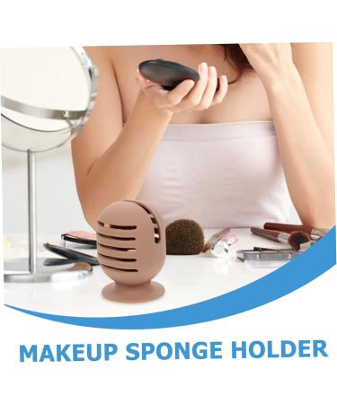 FRCOLOR Silicone Makeup Applicator Travel Bag - 4pcs Beauty Sponge Holder & Organizer - Assorted Colors - 21x5.2CM - Buy Online on GoSupps.com