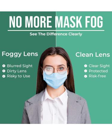 2-Pack Anti Fog Spray for Glasses & Lenses - Quick & Long-Lasting Formula for Goggles, Ski Masks, Mirrors, Windows & Windshields - Buy Online on GoSupps.com