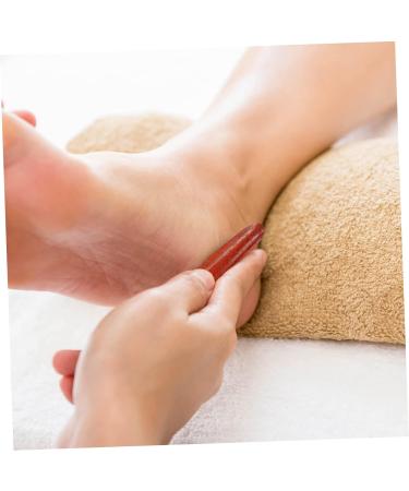 20 STK Healeved Acupuncture Stick & Acupressure Reflex Zone Socks - Wooden Foot Massage Tools for Spa Therapy - 12.5x1.5cm Set of 5 - Buy Online on GoSupps.com