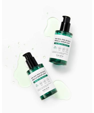 SOME BY MI AHA BHA PHA 30 Days Miracle Serum Light 50ml - Tea Tree Leaf Water - Smooth & Calming Serum for Oily Skin - Buy Online on GoSupps.com