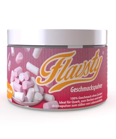 Flavsty flavor powder - Vegan flavor powder without sugar - Aroma powder - Flavor powder (Marshmallow)