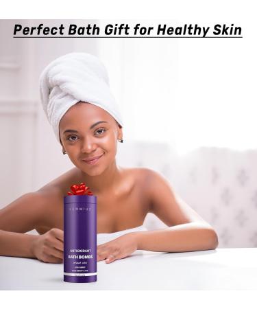 Antioxidant Acai Berry Bath Bombs Blueberry Fig Large Luxury Bubble Bath Bomb Set for Girls Cleanse & Detox Bathbombs Fizzies Relaxation Spa self Care Stress Relief Gifts for Women Stocking Stuffers - Buy Online on GoSupps.com