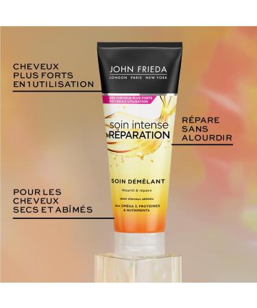 John Frieda Soin Intense + R paration Soin D m lant 250ml - Buy Online on GoSupps.com