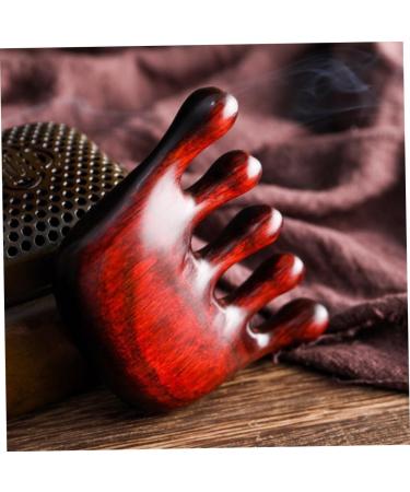 Magiclulu Wooden Massage Comb - Scalp Massager & Hair Comb for Improved Circulation | International Shipping Available - Buy Online on GoSupps.com