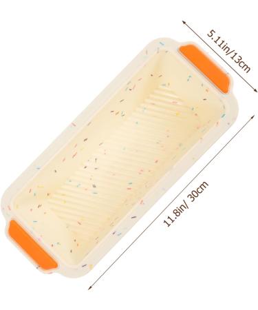 Ciieeo 2pcs Toast Bread Mold Cake Stencil Silicone Toast Cooking French Bread Pan Toast Cooking Bakers Toast Mold Nonstick Bread Mold Cakesicles Mold Iron Cooking Supplies Non Stick - Buy Online on GoSupps.com