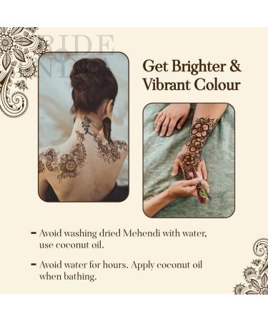 Pride Of India - Henna Paste 4 Cones + 4 Cones FREE - 1.25oz each Large Tube - NEW - 100% Natural Plant Based - NO Chemicals/Dyes - Cruelty Free - Amazing Value Kid Friendly - Use like a Pen - Temporary Coloring Product - Washes away in 10-12 Days 8 Count - Buy Online on GoSupps.com