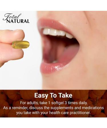 Pumpkin Seed Oil 1000mg 180s 2 bottles by Total Natural Men And Sex Health Care Supports Healthy Prostate And Urinary Control Made In Canada - Buy Online on GoSupps.com