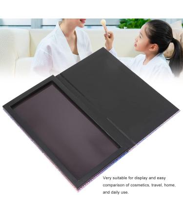 Magnetic Mermaid Empty Makeup Palette with Mirror | DIY Eyeshadow & Blush Set | Self-Adhesive Metal Stickers - Buy Online on GoSupps.com