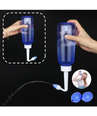 Nasal Rinse Kit | Neti Pot + 80 Nasal Rinse Mix + 2 Nasal Spray Bottles | Waterproof Storage Bag Included - Buy Online on GoSupps.com