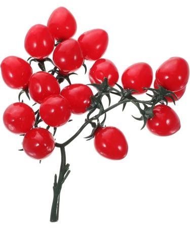 Alipis 2pcs String Simulated Cherry Tomatoes Cherry Tomatoes Decor Realistic Cherry Tomato Model Decor Kid Toy Foam Food Fruit Prop Pvc Red Household Products Child Fake Vegetables Redx2pcs 18X16CMx2pcs - Buy Online on GoSupps.com