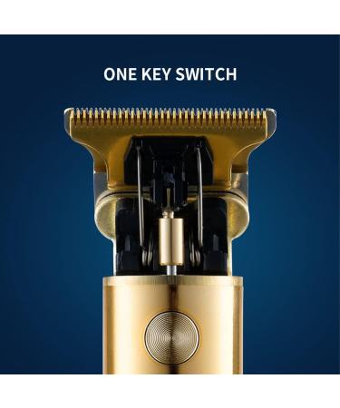 dijiusidy Electric Hair Clippers Rechargeable Professional Cordless Trimmer Digital Display Portable Household Salon Shaver for Male Gold - Buy Online on GoSupps.com