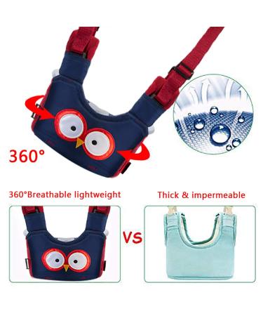 Baby Walking Harness - Adjustable Safety Harness for Infant Walking Learning, Blue - Buy Online on GoSupps.com