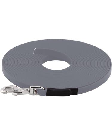 LENNIE BioThane Tracking Leash for Dogs 15-25kg - 1m Long Grey Durable & Flexible - Buy Online on GoSupps.com
