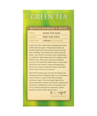 Twinings All Natural Green Tea Bags - 50 Count - Certified Kosher - Premium Quality - Buy Online on GoSupps.com