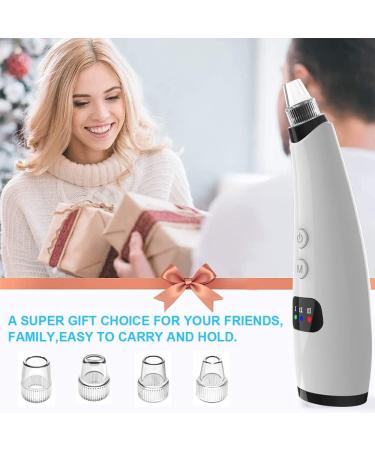Sungive Blackhead Remover Vacuum - Electric Facial Pore Cleaner for Men & Women - 5 Suction Heads for Whiteheads, Blackheads, Acne & Blemish Removal - Buy Online on GoSupps.com