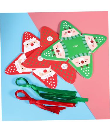 HOMSFOU 30pcs Box Party Favor Boxes Christmas Cookie Bags Christmas Container Christmas Treat Boxes Christmas Goodies Boxes Holiday Cardboard Boxes Xmas Gift Boxes Candy Packing Boxes - Buy Online on GoSupps.com