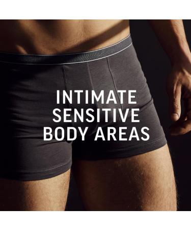 Veet Men Intimate Hair Removal Kit with Aftercare Balm - 100ml + 50ml | Spatula Included | 7 Days Smoothness | Dermatologically Tested | 24-Hour Moisturized Skin - Buy Online on GoSupps.com