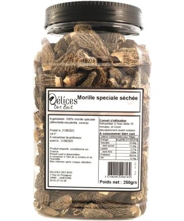  D lices Des Bois Lot 6x Special Morel - 250g jar - Buy Online on GoSupps.com