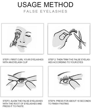 False Lashes W/Colorful Heart/Black Heart/Colorful Flower/Butterfly Makeup DIY Dramatic Glitter Sequin Lashes Comfortable (Color : Butterfly) - Buy Online on GoSupps.com