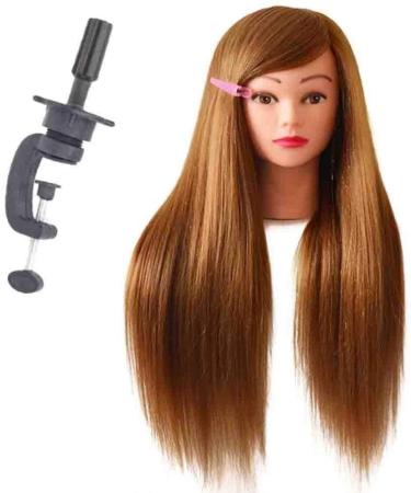ZHJING Fashion Ladder Training Bridal Makeup Braids Hairstyle Exercise Practice Dummy Head Hair Salon Professional Trimming Teaching Ladder