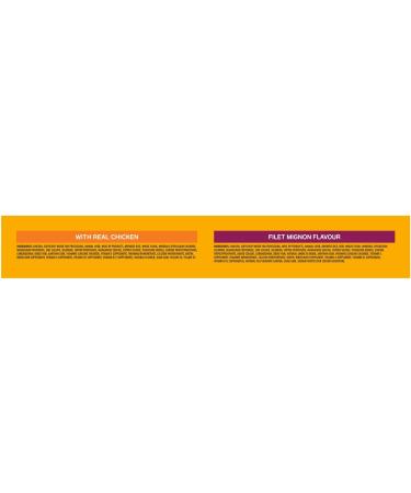 PEDIGREE CHOPPED Adult Wet Dog Food Ground Dinner Chicken and Filet Mignon 375g Can (24 Pack) Chicken & Filet Mignon 375 g (Pack of 24) - Buy Online on GoSupps.com