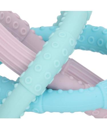 3PCS Sensory Chew Teething Bracelet | Soft Silicone Teething Ring Toy for Boys and Girls | Oral Chewy Teether for Gum Relief - Buy Online on GoSupps.com