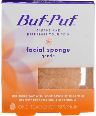 Buf-Puf Gentle Facial Sponge - Exfoliate and Revitalize Your Skin - Buy Online on GoSupps.com