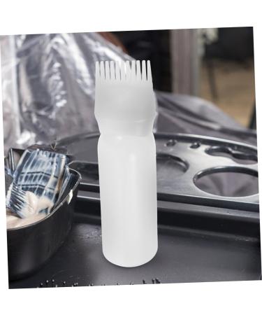POPETPOP 1 Set Hair Bleach Kit Hair Oil Applicator Hair Dye Kit Bleach Hair Kit Hair Coloring Tools Hair Coloring Kit Hair Bleaching Kit Hair Oil Bottle Plastic Earmuffs White Portable 6.9x4.8cm White - Buy Online on GoSupps.com