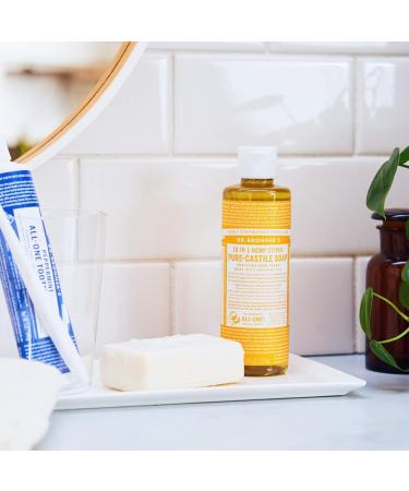  Dr. Bronner's Organic Citrus Castile Liquid Soap - 473 ml - Buy Online on GoSupps.com