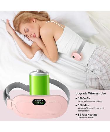 Period Heating Pillows & Menstrual Cramps Massage Device | 3 Heat Levels & Vibration Modes for Pain Relief - Ideal for Women & Girls - Buy Online on GoSupps.com